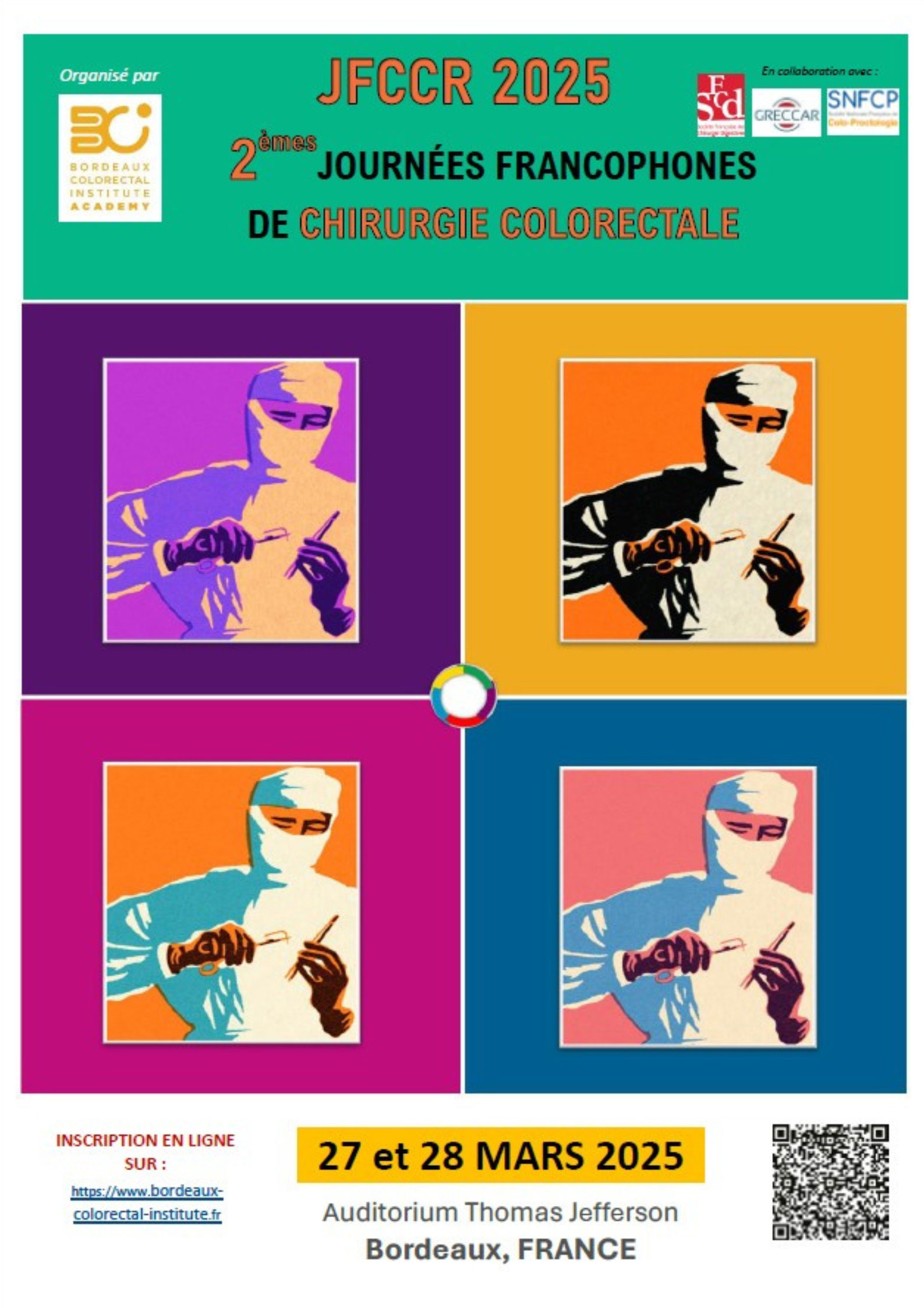 Journ&eacute;es Francophones de Chirurgie Colorectale 2025